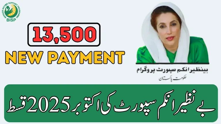 8171 Web Portal 13500 Payment Status October 2025