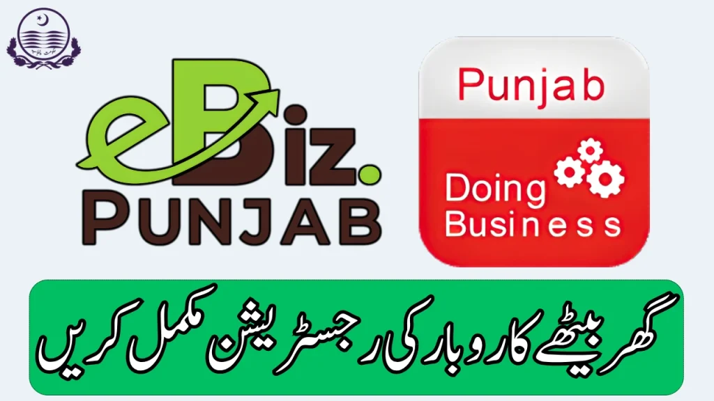 eBiz Punjab Ease of Doing Business Login Procedure 2025 Simple and Fast